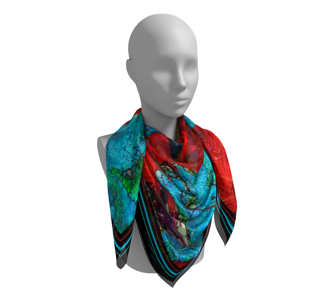 B79 SILK BANDANA — Mickey Hart Art